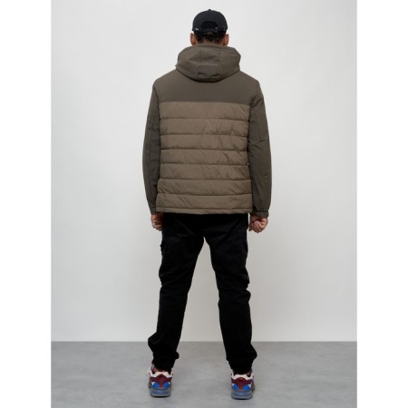 Sports male jacket, size 60, brown color-3