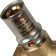 STOUT SFP-0012-001216, 1/2 "x 26 mm, wall, mount, elongated, brass