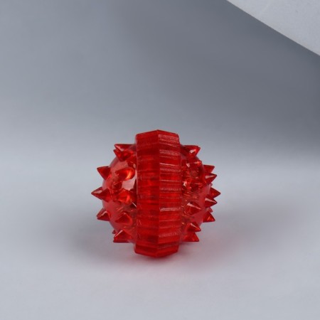 Su-jok massage, d = 3.5 cm, with 2 rings, red color-9