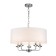 Suspended lamp 5x40W E14, size 55x55x118 cm