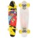 Penniboard Onlitop "Girl", 55x14 cm, light wheels PU 60x45 mm, ABEC 7, aluminum frame
