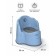 Pot children's amababy ergonomic, with a lid, blue color