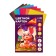 Cardboard of color A5, 8 sheets, 8 colors "Sunflower", Non -merciful, 220 g/m2, in the folder
