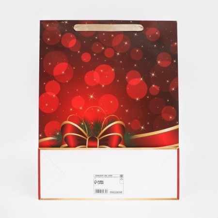 Gift, laminated, "bow" package, 31 x 40 x 11.5 cm-3