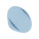 Hand -shaped handle, blue, 4 pcs in a set, d = 65 mm