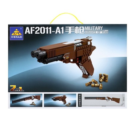 Designer Weapon "Destroyer", 2 in 1, 297 parts-5