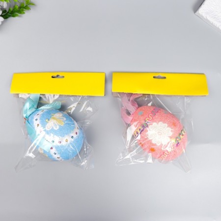 Decor Easter suspension "Egg - sprinkle, bee" mix 13 cm-5