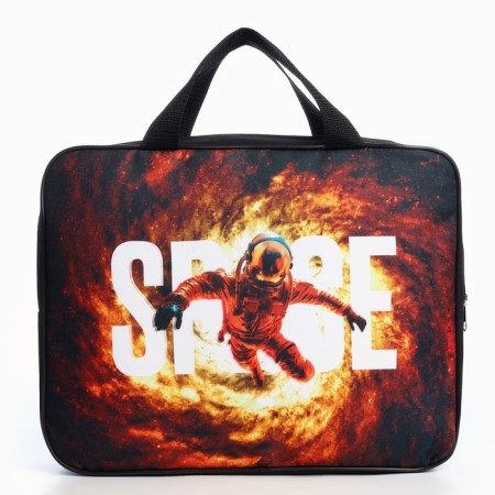 A4 notebook folder on lightning textiles 70mm 350 x 270 univ “September 1: in space”-2
