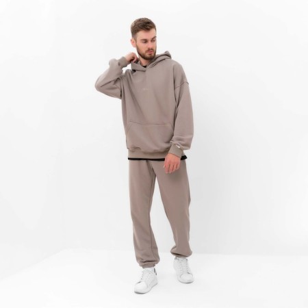 Sweatplane Male (Hoody) Mist Men’s Casual Size 50, gray-beige-4