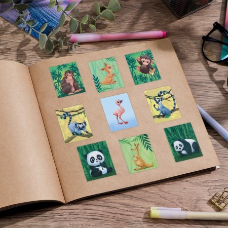 Paper stickers "Jungle", 11 × 15.5 cm-2