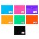 A4 Velcro folder, 180 md, with extension, make-up pockets, mix