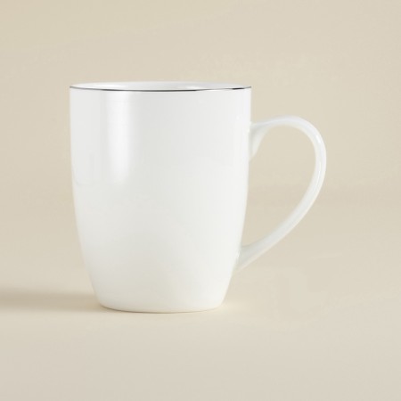 Sl Home Cascan, 380 ml, 11.8 × 8.5 × 10.4 cm, set 2 pcs, bone porcelain, white-4