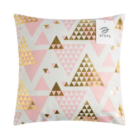 Pillowcase decorative Ethel Geometry "Triangles" View 2, 40x40 cm, 100% p/e-4