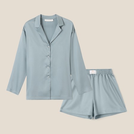 Home suit (shirt and shorts) SL Home p. M, blue-7