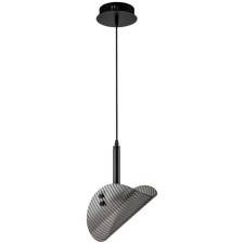 Светильник подвесной светодиодный Stilfort 4008/02/01P, 1х10Вт, LED, 200х200 мм, пульт ДУ, 3000-6000К, 200Лм, цвет чёрный