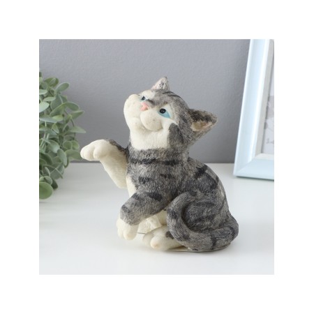 Копилка "Хитрый котик" 14х10х16см-3