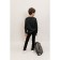 Jumper for boys, height 110-116 cm, dark gray color