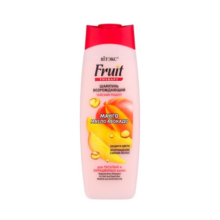 Shampoo in the Fruit Therapy Mango and Avocado oil, for dyed hair, 515 ml
