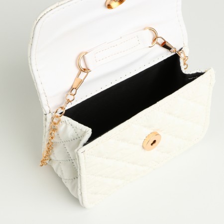 Bag's bag with lightning, white color-2