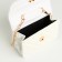 Bag's bag with lightning, white color