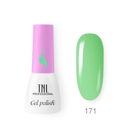 TNL Mini Gel-Lila “8 Senses”, No. 171 Pistachio Ice Cream, 3.5 ml