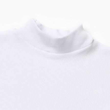 Baby turtleneck, white color, height 128 cm-1
