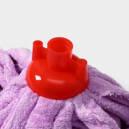 Nozzle for a mop belt shade “wide loops”, microfiber 200 gr, mix color-3