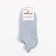 Women's socks shortened, blue color, size 36-40