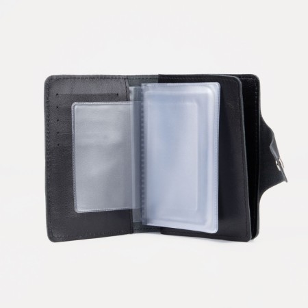 Textura cover cover and passports, black color-2