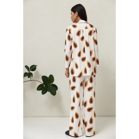 Female set: shirt, trousers, size 54-1