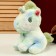 Soft toy "Unicorn" 23 cm, green color