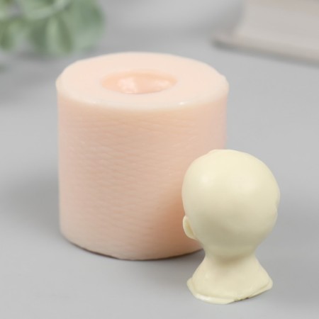 Mold Silicon "Baby Head" No. 21 2.8x2.5x3.3 cm-2
