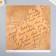 Scrapbooking paper "Old manuscript" density 180 g 30.5x32 cm
