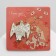 Angel icon anime, white color in gold