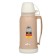 Thermos 1.7 l, with a glass flask, retains heat 14 hours, 14 x 34 cm, beige