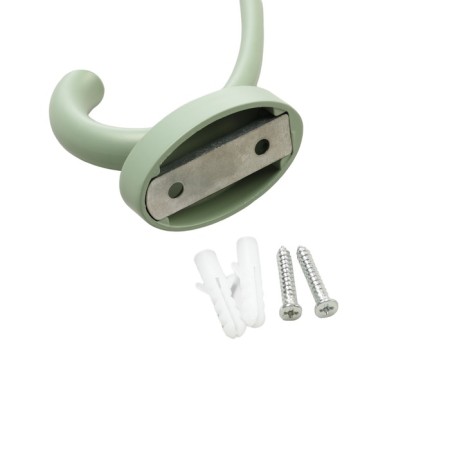 Furniture hook cappio usual, two -rod, green-5