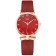 Women's watch, D-3.3 cm, red watches