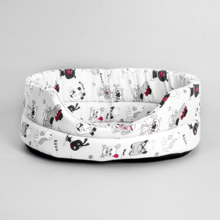 Lynchyka Poplin Perseiline Le-2 No. 2 43 x 30 x 16 "Dogs"-2