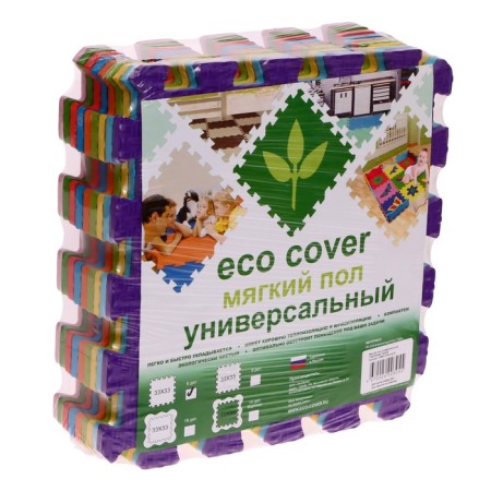 Soft floor universal, 33 × 33 cm, assorted colors
