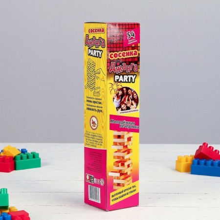 Falling Tower "Youth Party" Maxi, 54 Bruska, 33 x 7.5 cm-4