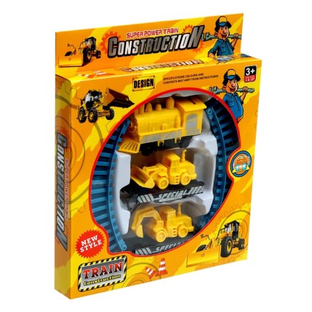 Railway "Builder", works from batteries-12