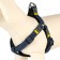 Shleka "Jeans", black lining, width 2 cm, Osh 45-70 cm, og 45-70 cm