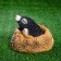 Garden figure "Mole Mole" 18x18x12cm