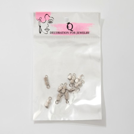 Screw lock 7 × 3 mm (set 10 pcs.), Silver color-3