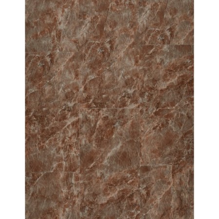 PVC tile Texfloor "Sumatra 115", 600 × 300 mm, thickness 4 mm, 1.8 m2, color marble maron-1