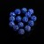 Bright blue