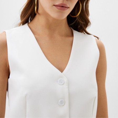 Women's vest MIST: Classic Collection p. 48, milk-2
