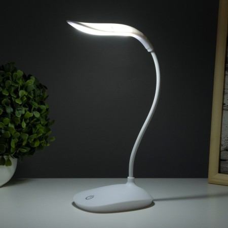 Table lamp "Lantern" 1W 14 Led usb white 13x10x42 cm Risalux-4