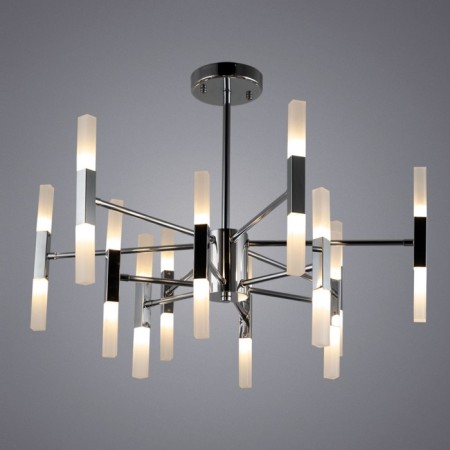 Люстра ATLAS, 24x3Вт G4, 3000К, 4500лм, цвет хром-1