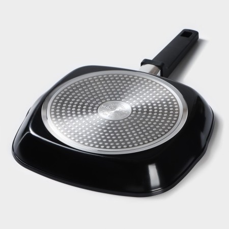 Square Square Magistro Flame, 28 × 28 cm, anti -stick coating, induction-4